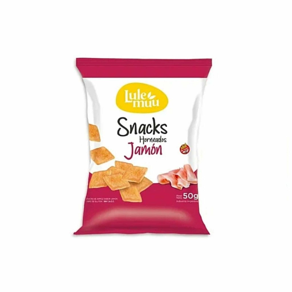LULEMUU SNACK JAMON 50 GRS