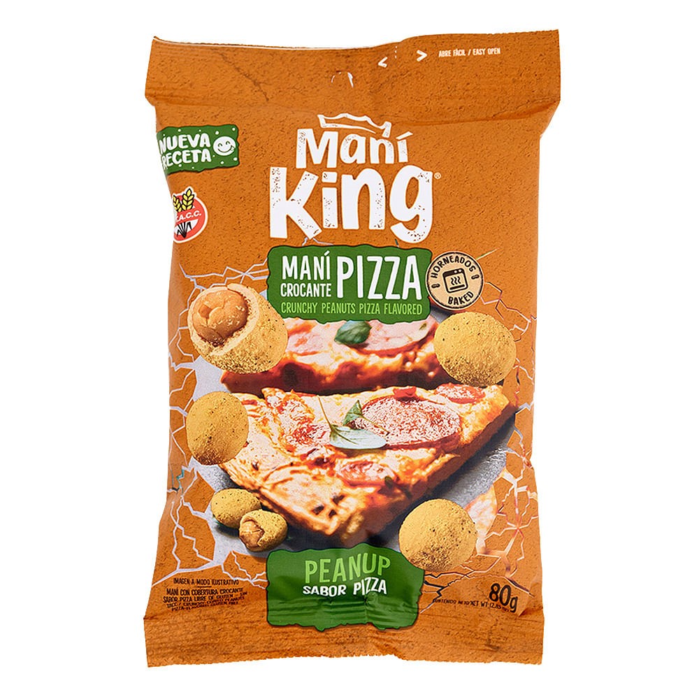 MANI KING MANI CROCANTE PIZZA 80 GRS