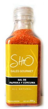 Shio SAL DE PAPRIKA Y CURCUMA 200grs