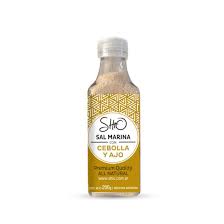 SHIO SAL MARINA CON CEBOLLA Y AJO 160 GRS