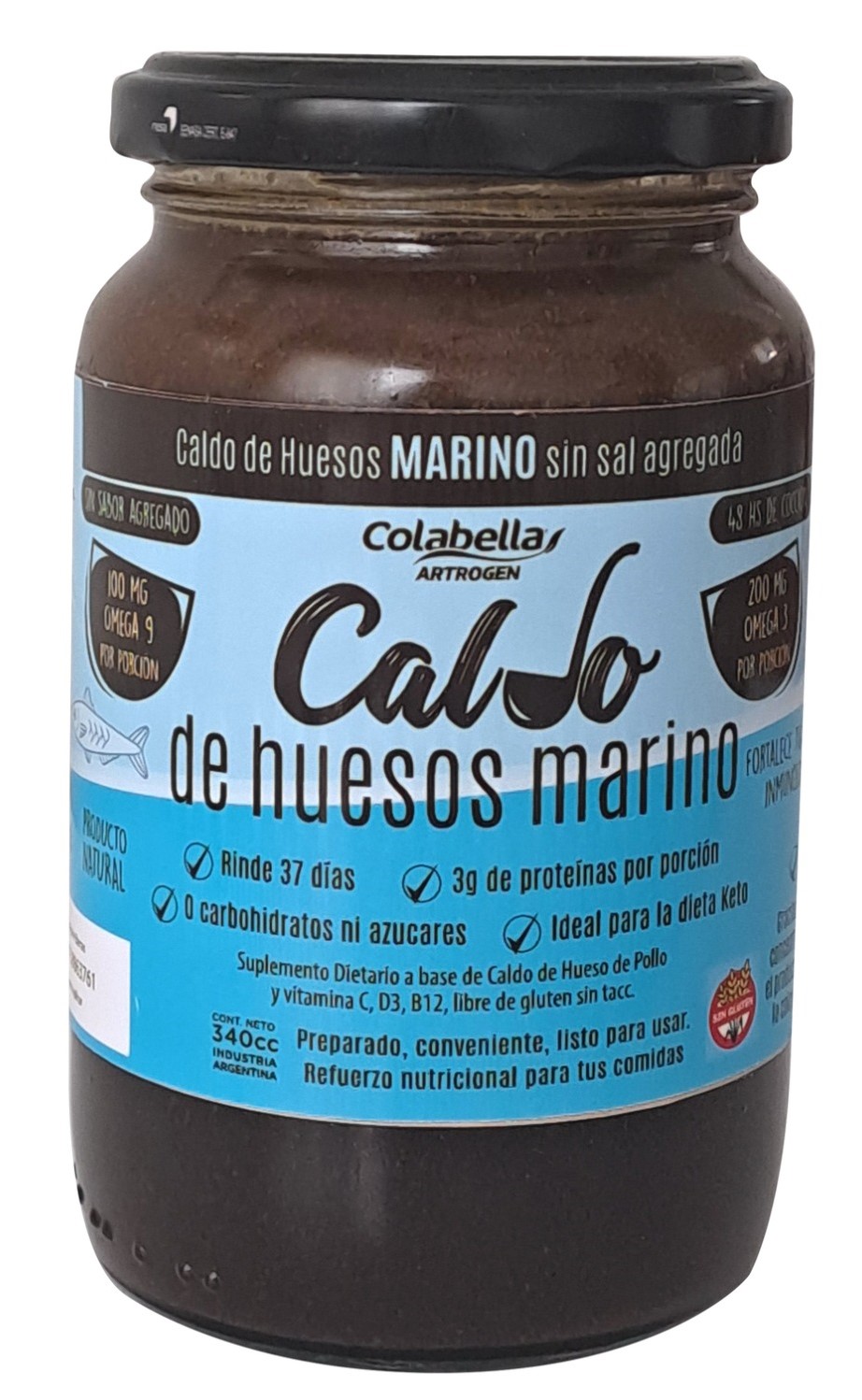 COLABELLA CALDO DE HUESOS MARINO 375 CC