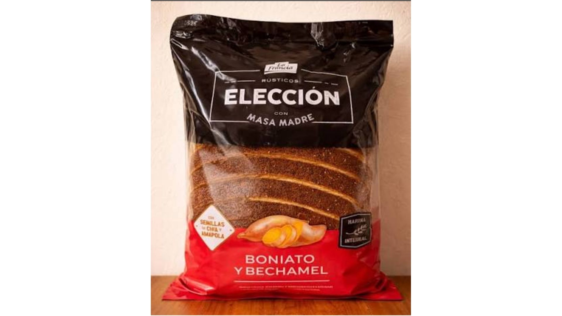 LA FRANCIA PAN RUSTICO SELECC BONIATO Y BECHAMEL 560 GRS