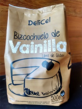 DeliCel BIZCOCHUELO VAINILLA 500 grs