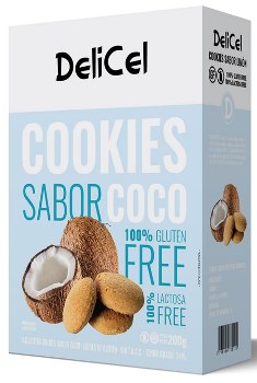 DeliCel COOKIES COCO 200 grs