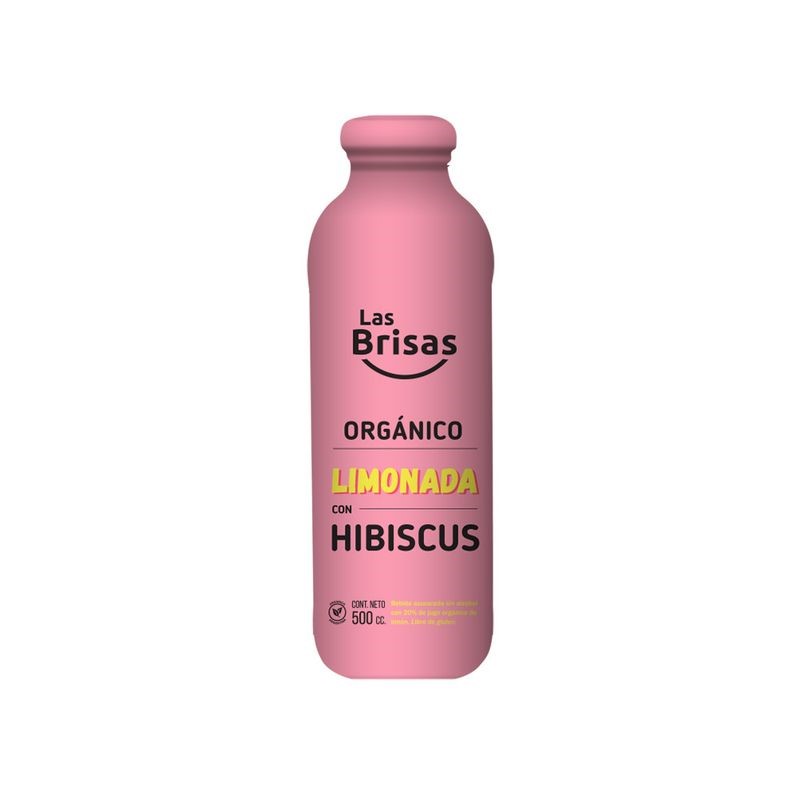 LAS BRISAS LIMONADA CON HIBISCUS 500 CC