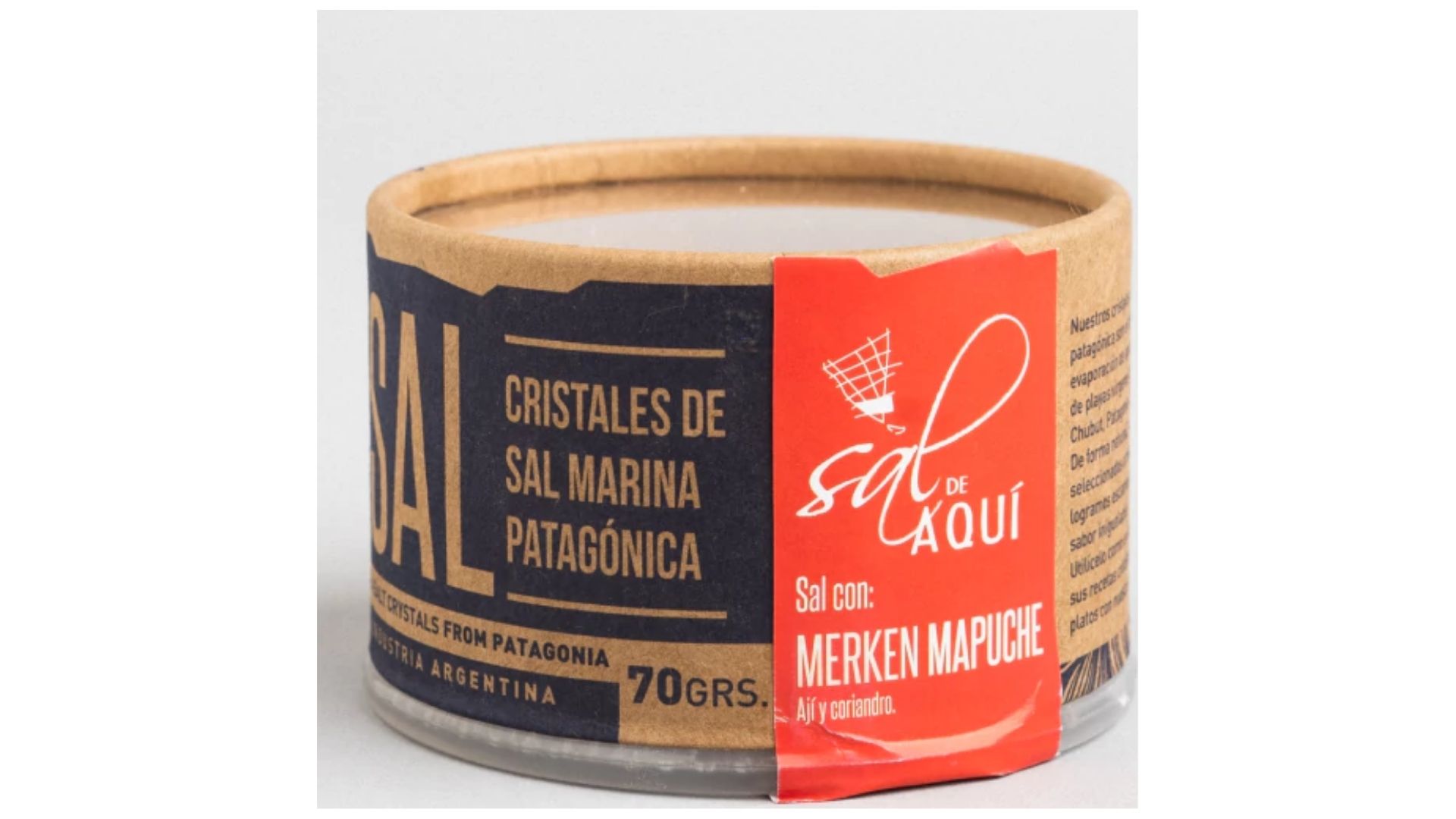 SAL DE AQUI SAL MARINA CRISTALES MERKEN 70 GRS