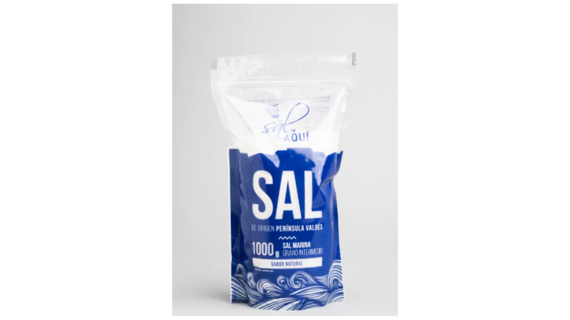 SAL DE AQUI SAL MARINA CRISTALES NATURAL DOYPACK 1 KG