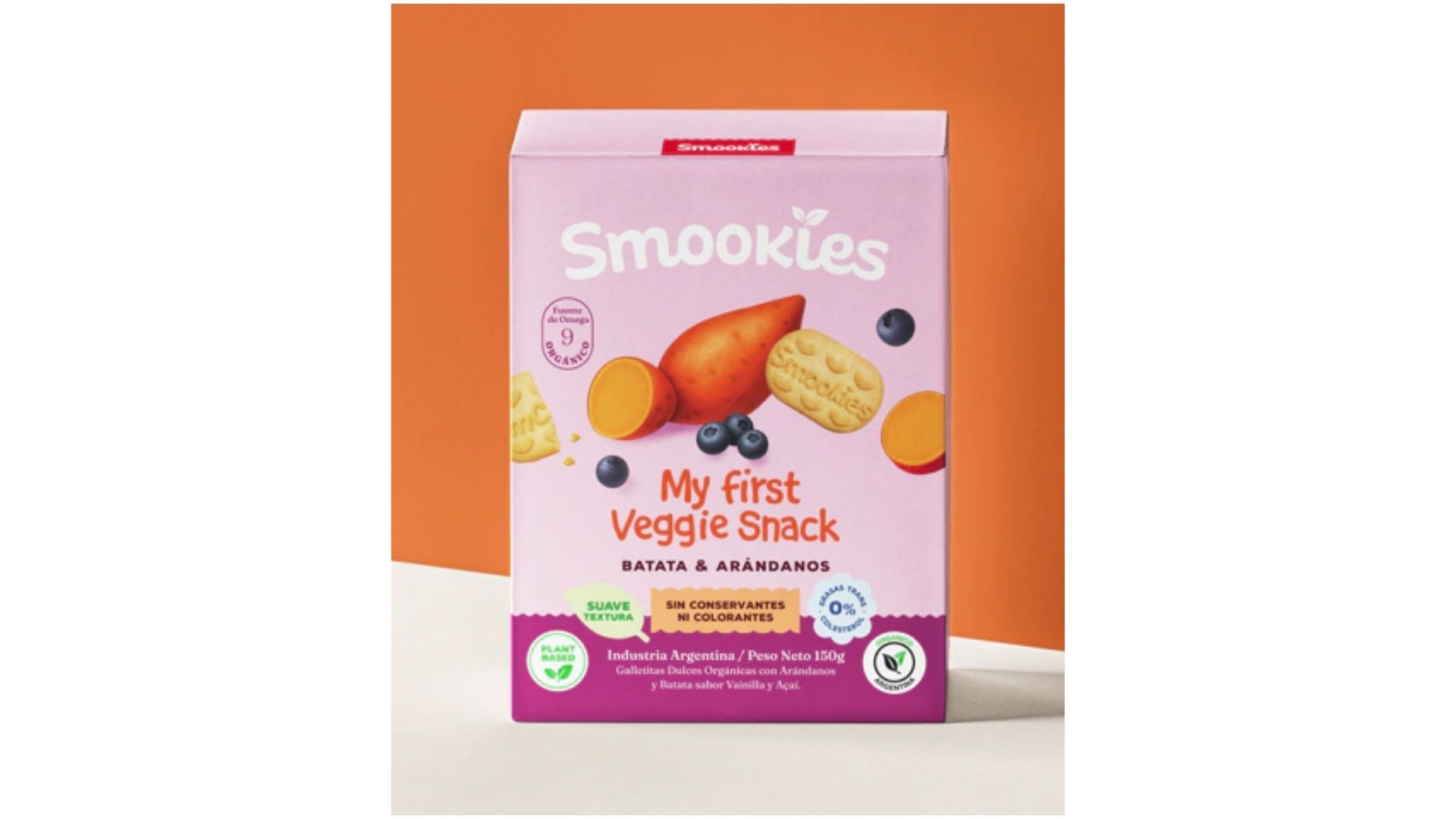 SMOOKIES BATATA & ARANDANOS 150 GRS