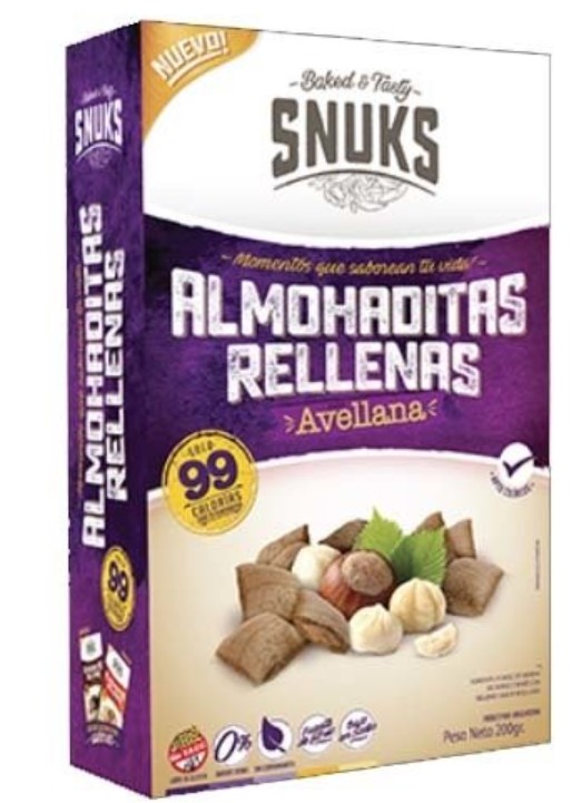 Lasfor SNUKS ALMOHADITAS AVELLANA 240 grs