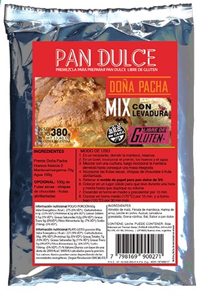 DOÑA PACHA PREM PAN DULCE 380 GRS