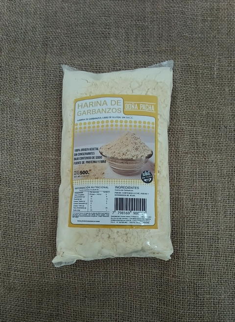 DOÑA PACHA HARINA DE GARBANZO 500 GRS
