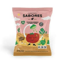 NUESTROS SABORES TOSTADITAS TOMATE LIMA Y CILANTRO 50 GRS