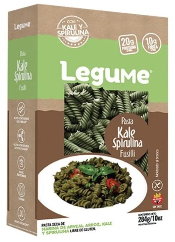 LEGUME PASTA KALE/ESPIRULINA 284 GRS