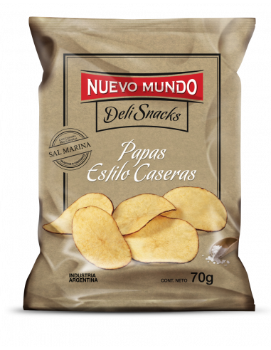 NUEVO MUNDO PAPAS ESTILO CASERA 70 GRS
