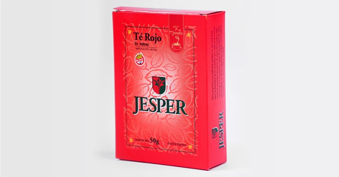 Jesper TE ROJO HEBRAS 50 grs