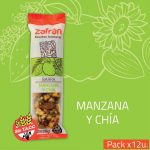 Zafran BARRA MANZANA Y CHIA 12 UNID