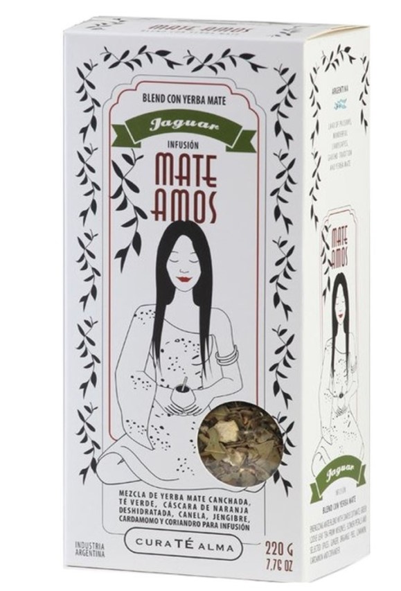 CURATE ALMA YERBA JAGUAR 220 GRS