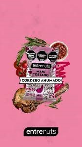 ENTRENUTS MANI TOSTADO CORDERO AHUMADO 100 GRS