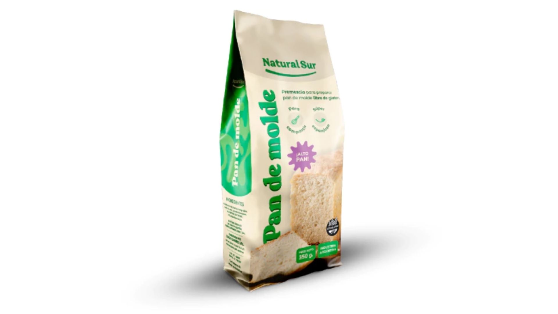 Natural Sur PAN DE MOLDE 350 grs