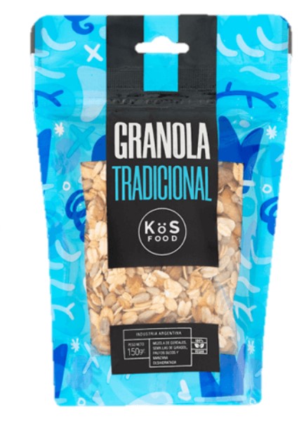 KOS FOOD GRANOLA TRADICIONAL 150 GRS
