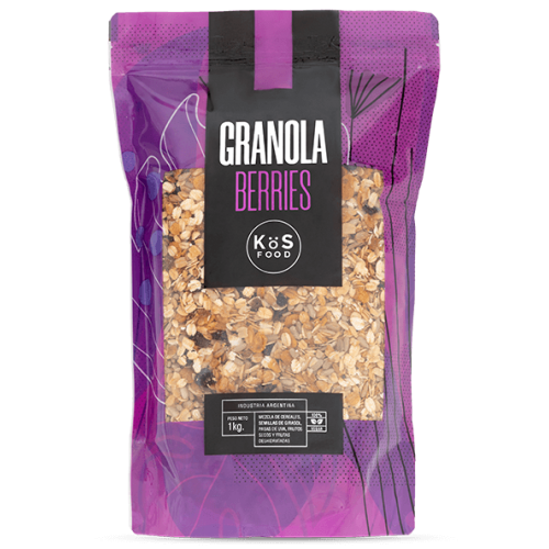 KOS FOOD GRANOLA BERRIES 400 GRS