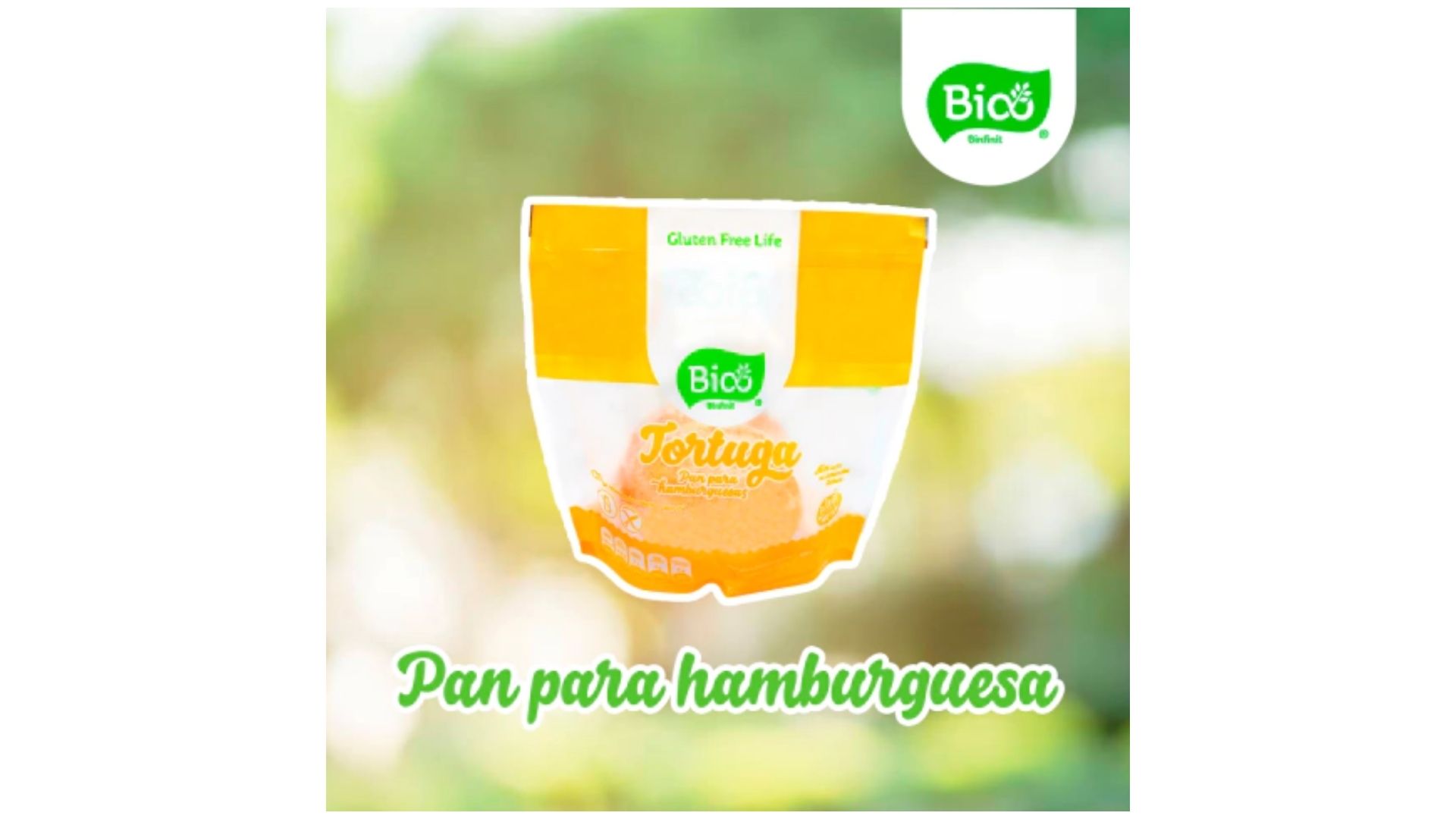 BIOO TORTUGA PAN DE HAMBURGUESA 120 GRS