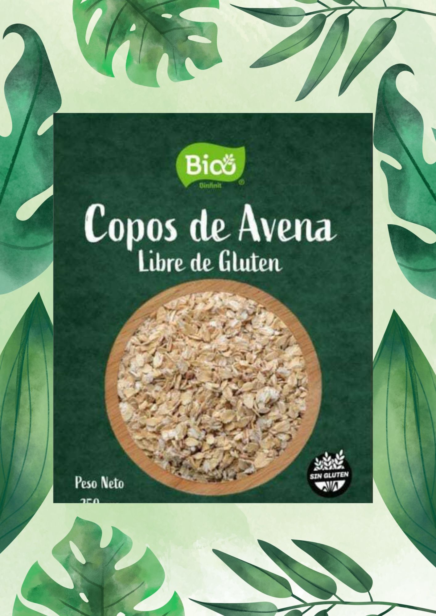 BIOO COPOS DE AVENA 500 GRS