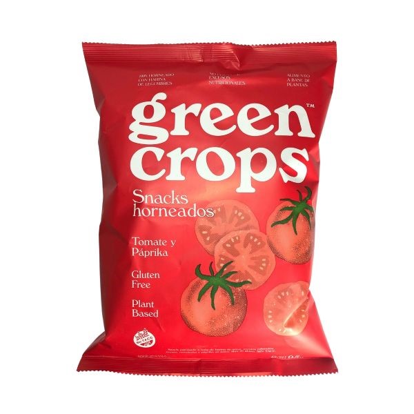 GREEN CROPS SNACKS TOMATE Y PAPRIKA 95 GRS