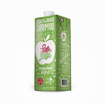 PURA FRUTTA JUGO MANZANA VERDE 1 lt