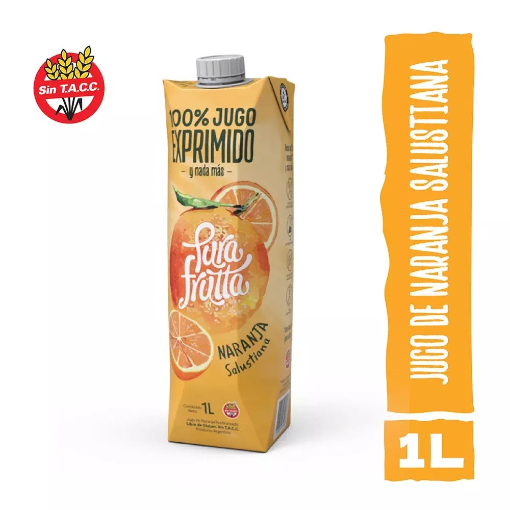 PURA FRUTTA JUGO NARANJA 1 LT
