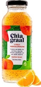 Chiagraal JUGO DURAZNO, NARANJA Y CHIA 250 ml