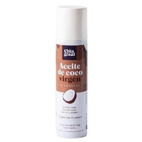 CHIAGRAAL ACEITE DE COCO VIRGEN SPRAY 190 ML