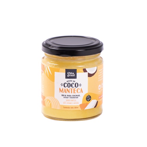 CHIAGRAAL ACEITE DE COCO MANTECA 90 GRS
