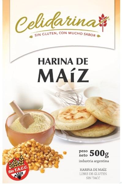 Celidarina HARINA DE MAIZ 500 grs