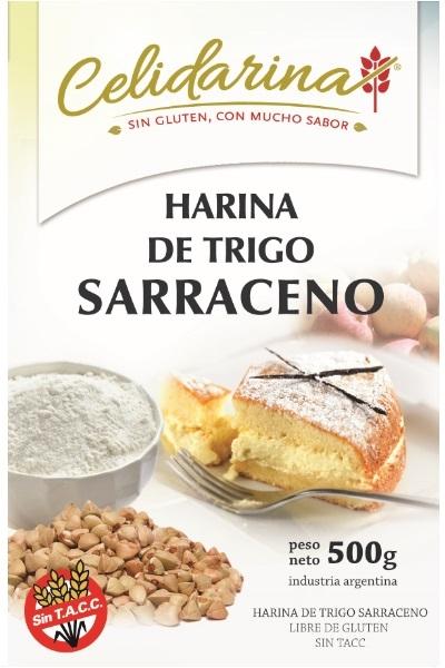 Celidarina HARINA DE TRIGO SARRACENO 500 grs