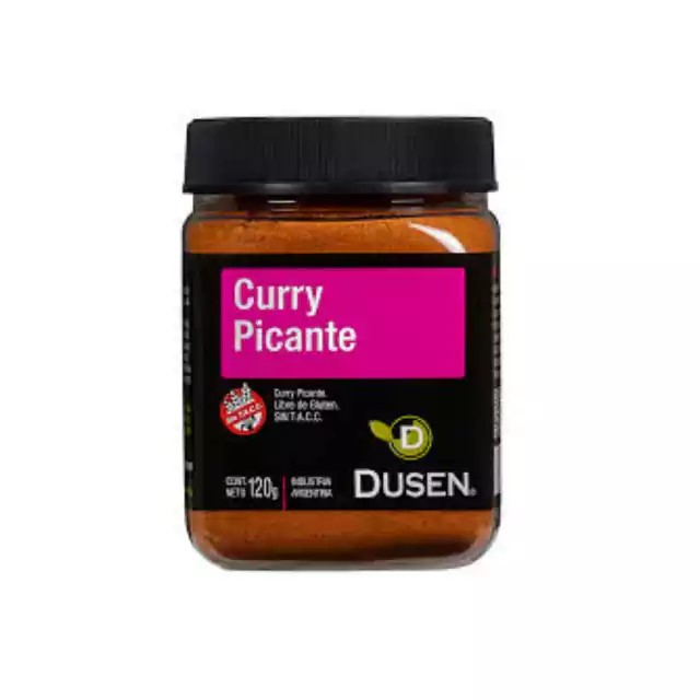 DUSEN CURRY PICANTE 120 GRS