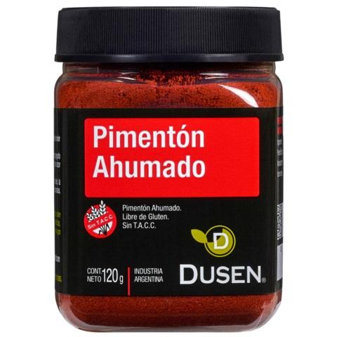 DUSEN PIMENTON AHUMADO POTE 120 GR