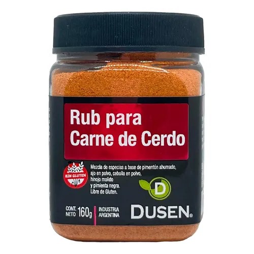 DUSEN RUB PARA CARNE DE CERDO 160 GRS