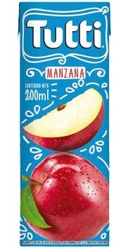 TUTTI JUGO MANZANA 200 ML