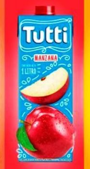 TUTTI JUGO MANZANA 1 LT