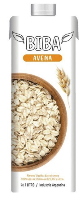 BIBA BEBIDA DE AVENA 1 LT