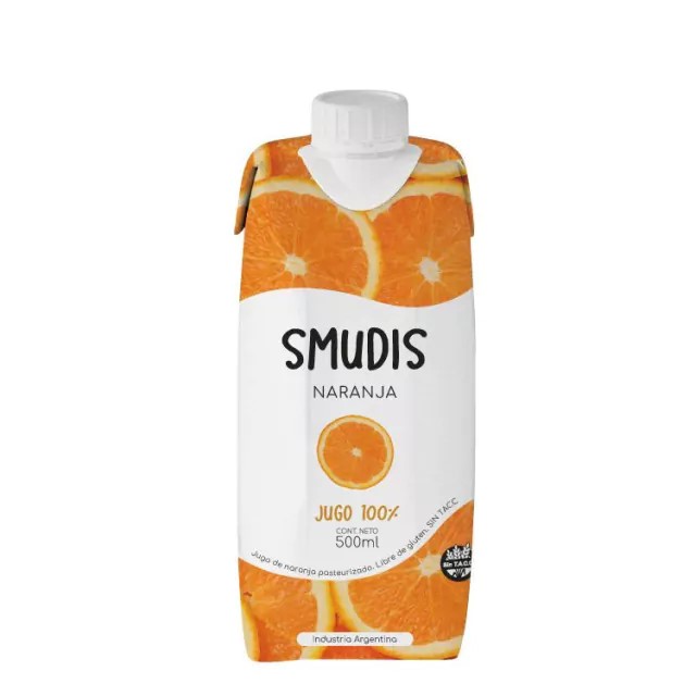 SMUDIS JUGO NARANJA 500 ML