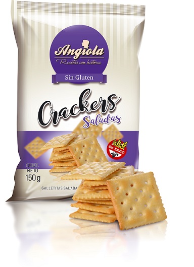 ANGIOLA CRACKERS CLASICAS 150 GRS