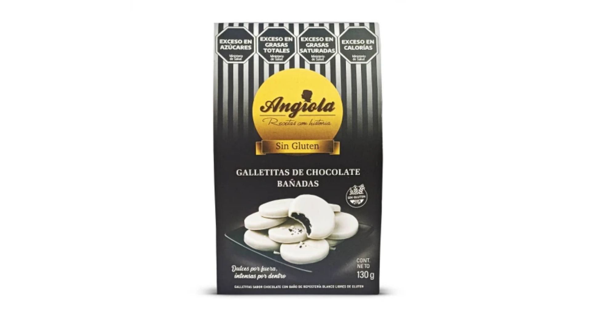 ANGIOLA GALLETITAS DE CHOCOLATE BAÑADAS 130 GRS