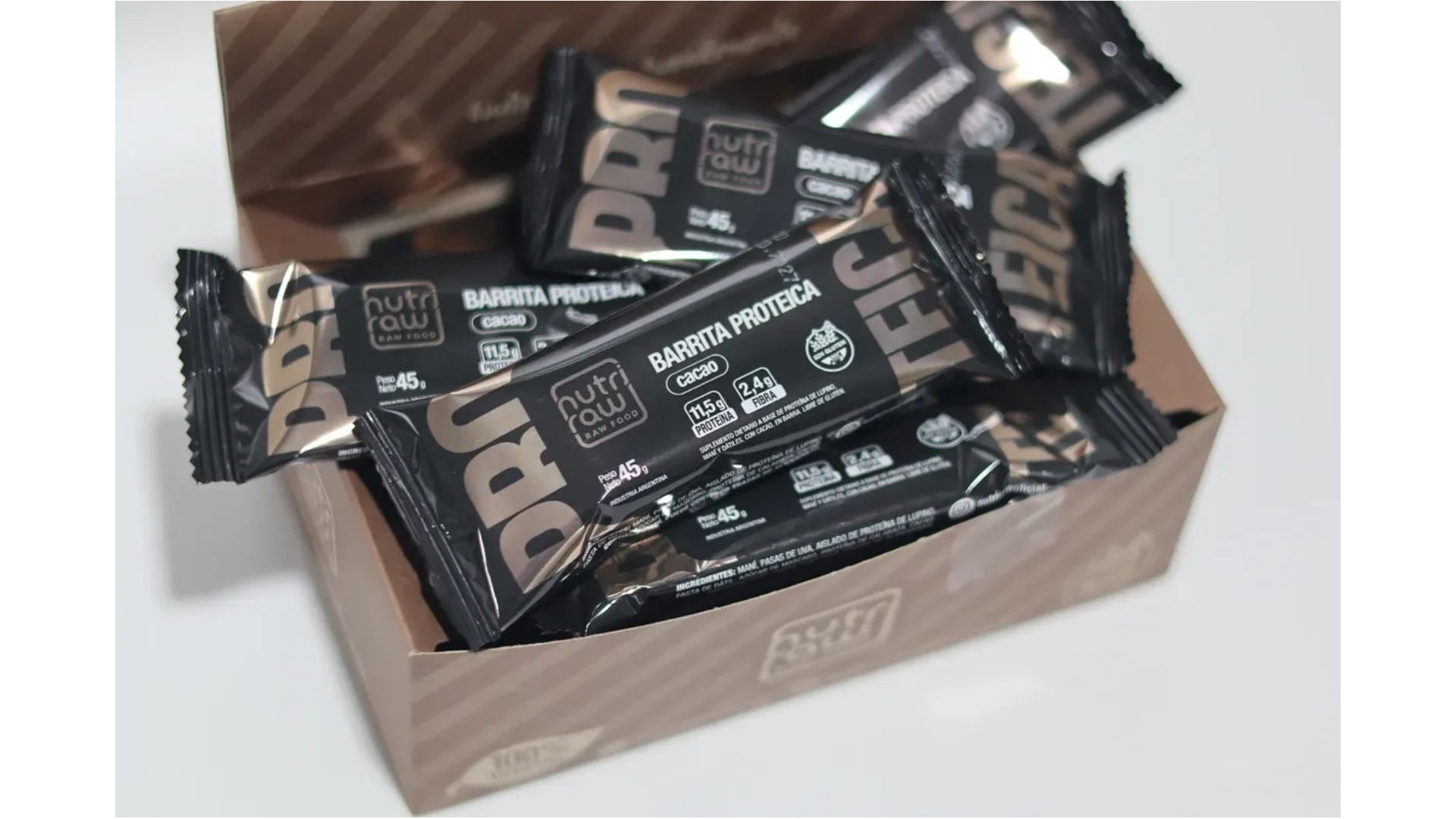 NUTRI RAW BARRA PROTEICA CACAO