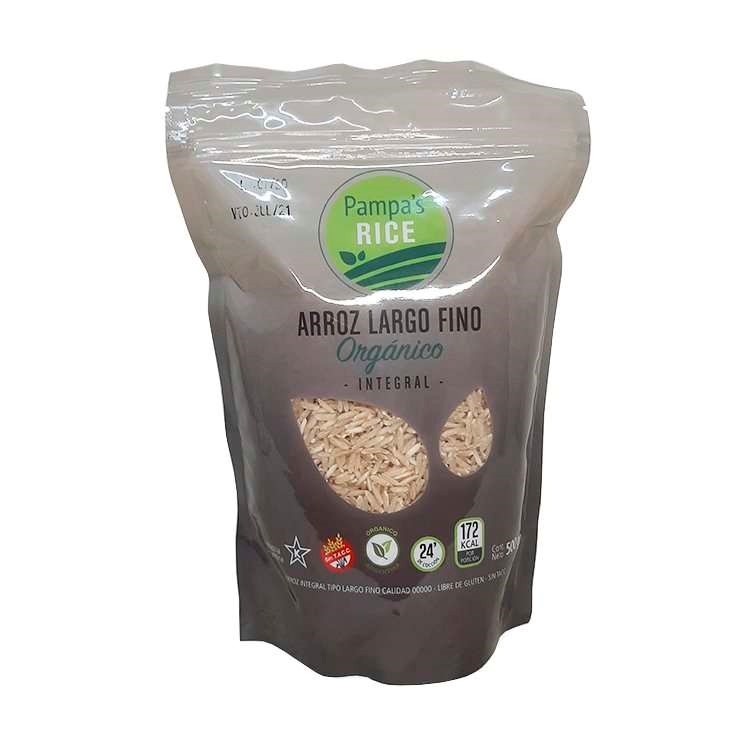 PAMPAS RICE ARROZ LARGO FINO INTEGRAL 500 GRS