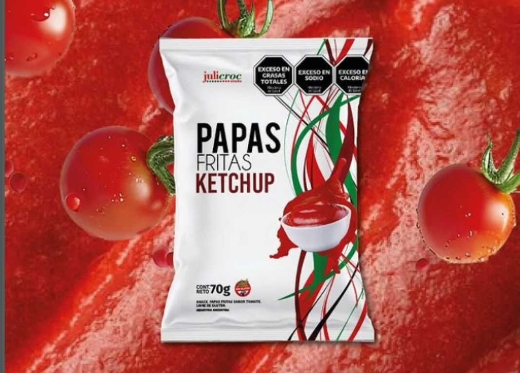 JULICROC PAPAS FRITAS KETCHUP 70 GRS