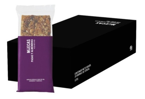 MUECAS PASAS Y ALMENDRAS 16 UNID