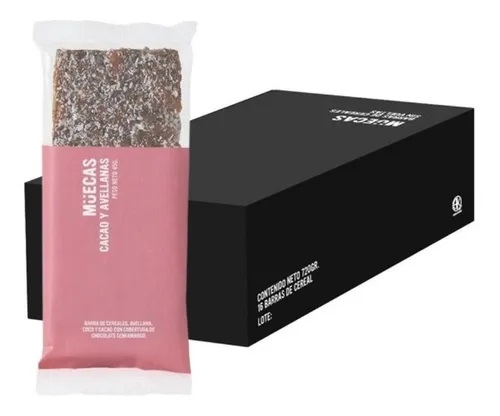 MUECAS CACAO Y AVELLANA 16 UNID