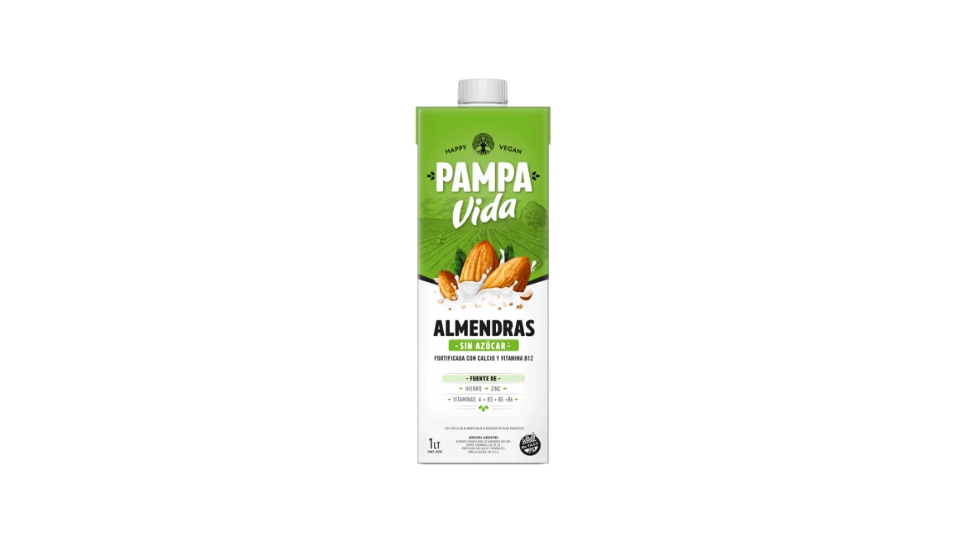 PAMPA VIDA LECHE DE ALMENDRAS S/A 1 LTS